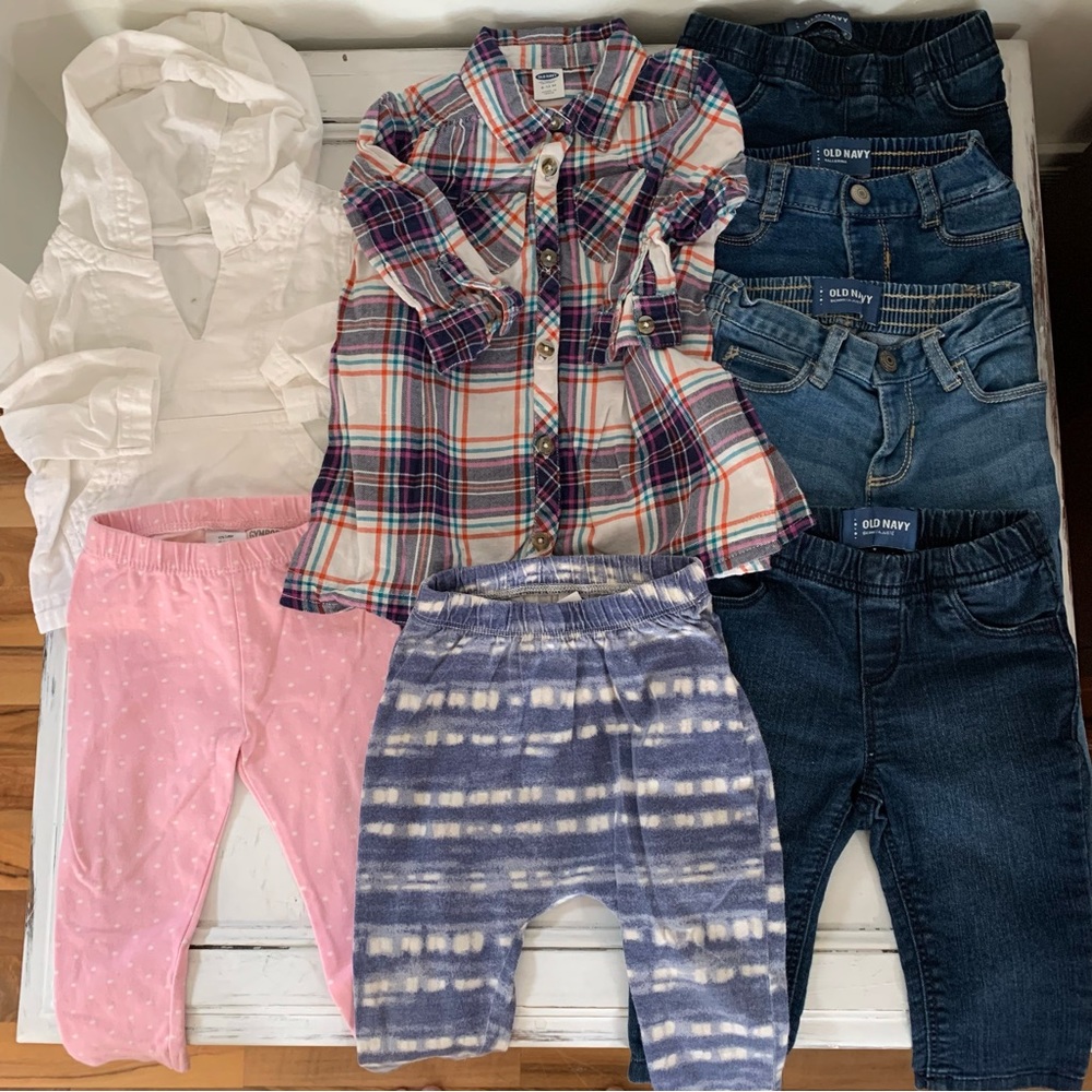 28 Pieces Baby Girl Clothes 6-12 Months - Picture 3 of 3